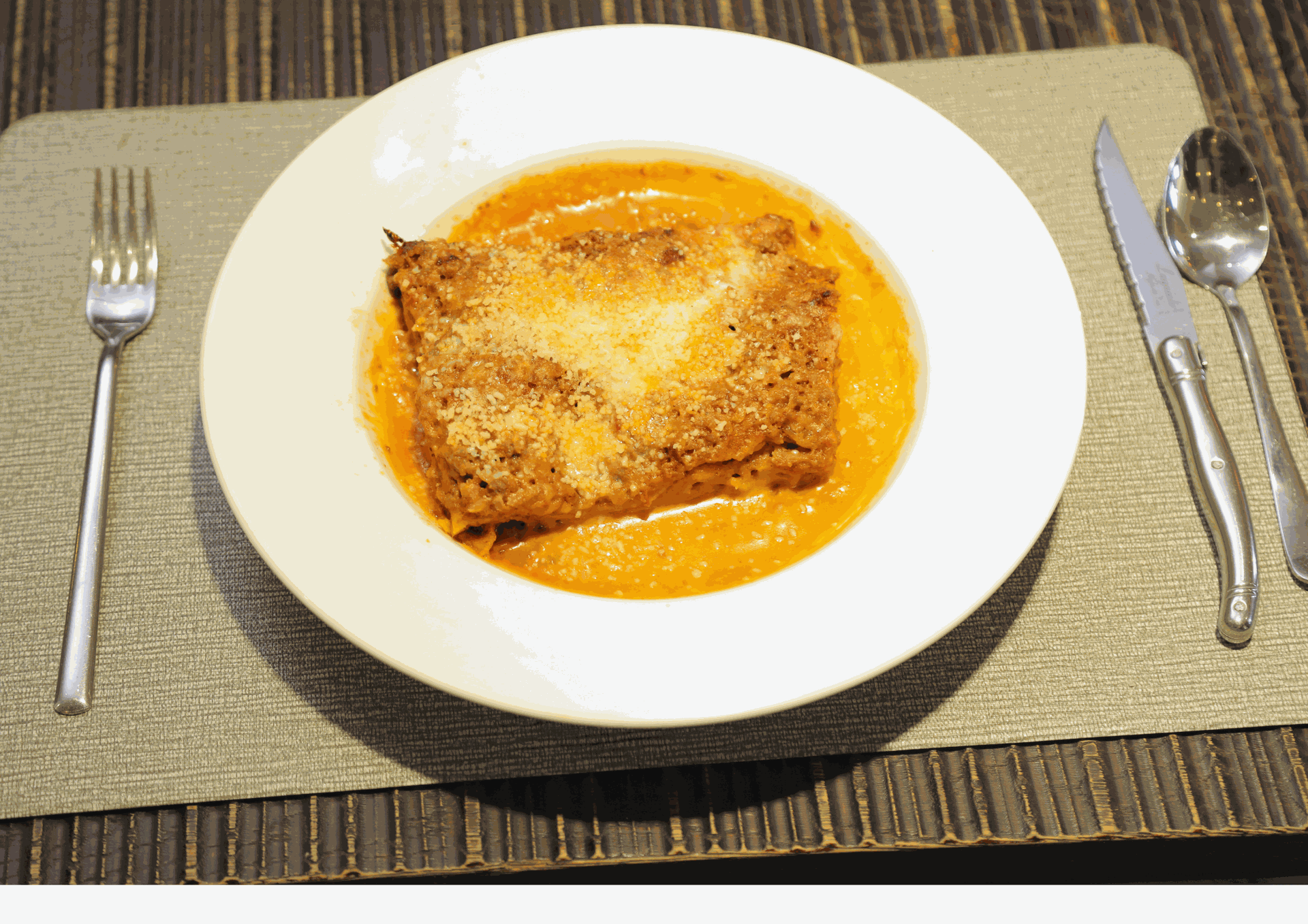 lasagna hand made fresh pasta 